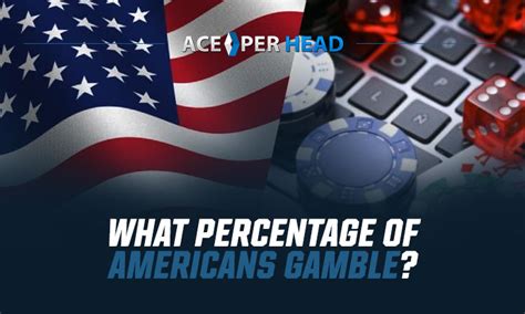 what percent of americans gamble